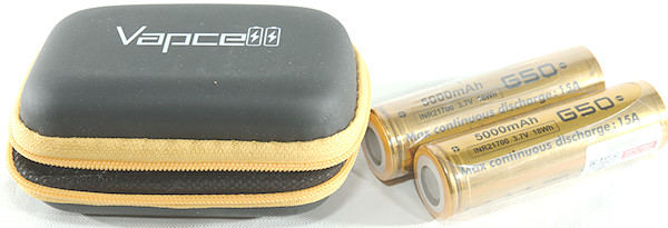 Test Review Of Vapcell Inr Mah G Gold Rechargeable